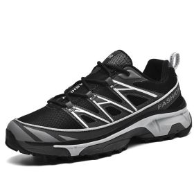 Running Shoes Mesh Sneakers Hiking Boots (Option: Peat Black-39)