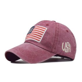 Fashion American Flag Camouflage Baseball Cap Men's Women's Rebound Cap Army Bone Truck Driver High Quality Gorras (Color: 1, size: adjustable)