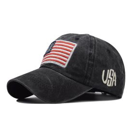 Fashion American Flag Camouflage Baseball Cap Men's Women's Rebound Cap Army Bone Truck Driver High Quality Gorras (Color: 3, size: adjustable)