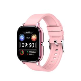 H10 smart watch Bluetooth call bracelet Heart rate Blood pressure Sports Health P8 smart watch (colour: Pink)