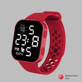 2022 Men's Sport Watch Waterproof Digital Led Watch for Men Women Lover Electronic Wrist Watches Montre Homme Relogio Masculino (Color: Red, size: 1)